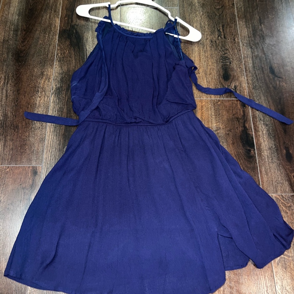 Elegant Navy Blue Women’s Dress